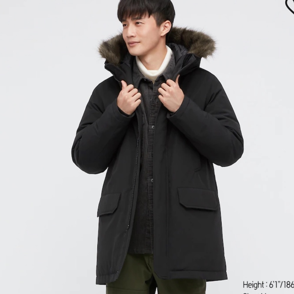 Uniqlo Ultra Warm Hybrid Down Coat